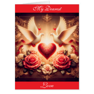 Giant Valentine Card for Elderly Couple