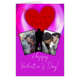 Giant Valentine Card with Photos and Heart HAMbyWG