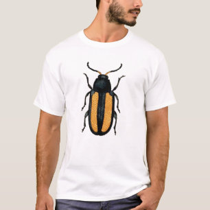 Giant Vintage Yellow and Black Beetle T-Shirt