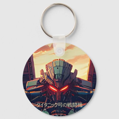 Giant War Machines _ Robot Mecha Japanese Anime Keychain