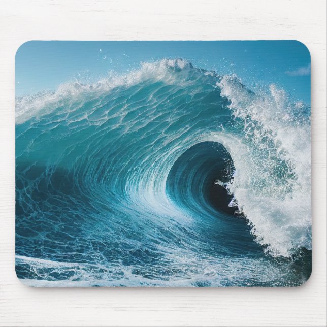 Giant Wave Mouse Pad (Front)