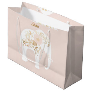 giant white elephant large gift bag