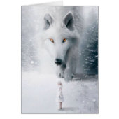 Giant white wolf (Front)