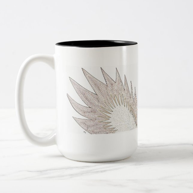 Giant Wolverine Two-Tone Coffee Mug (Left)