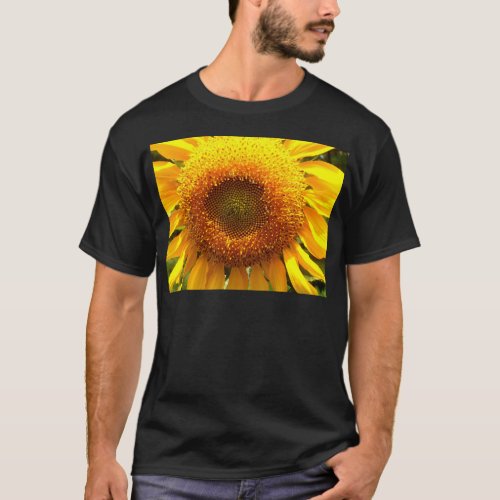 Giant yellow mammoth sunflower photo T_Shirt