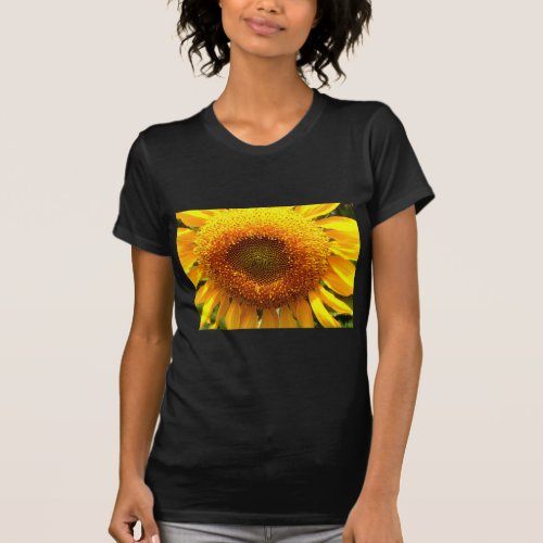 Giant yellow mammoth sunflower photo T_Shirt