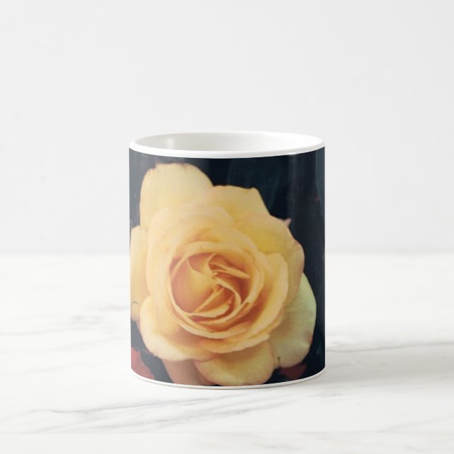 Giant Yellow Rose on a Mug (Center)