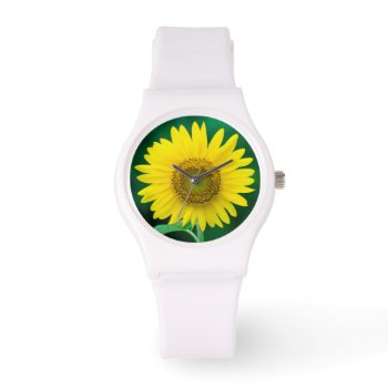 Giant Yellow Sunflower In Summer Watch by ICandiPhoto at Zazzle