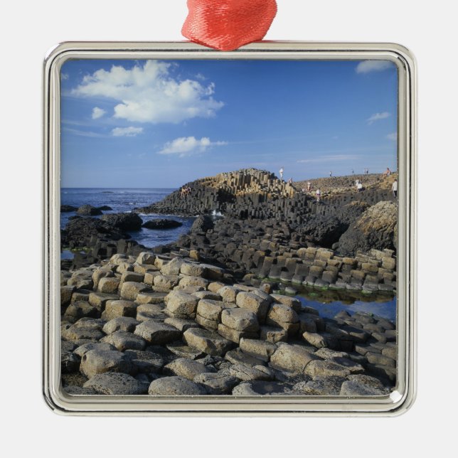 Giants Causeway, County Antrim, Northern Metal Ornament (Front)