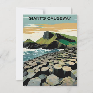 Giant's Causeway Ireland Postcard