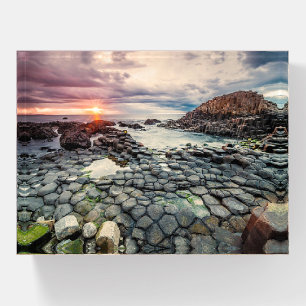 Giant's Causeway Ireland stylized Paperweight