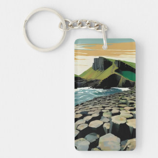 Giant's Causeway Keychain