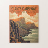 Giants Causeway Northern Ireland Travel Vintage