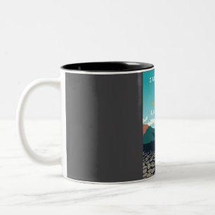 Giant's Causeway One Star Review Northern Ireland  Two-Tone Coffee Mug