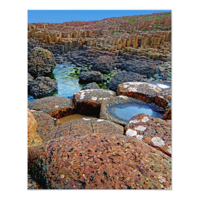 Giant's Causeway-View 1 Photo Print (Front)