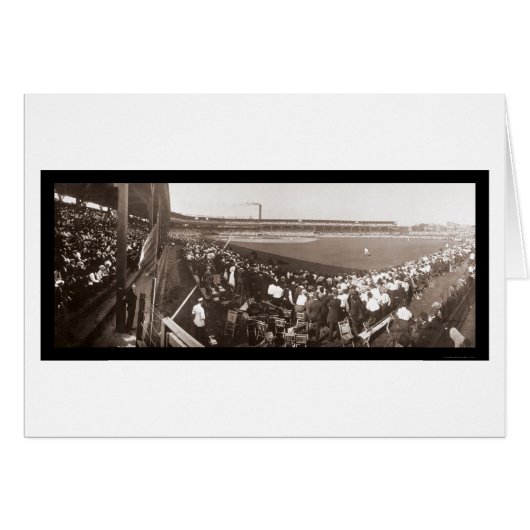 Giants Cubs Baseball Photo 1908 Cards (Front Horizontal)