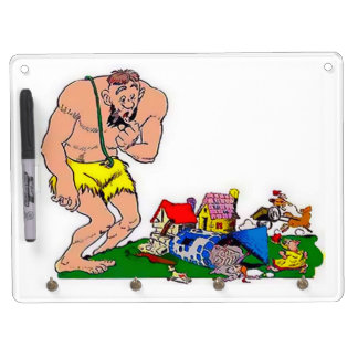 Giants Dry Erase Board Keychain holder & Pen