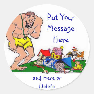 Giants Everywhere Stickers (in 7 shapes - 2 sizes)