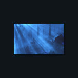 Giantswood (Moonlight) Canvas Print<br><div class="desc">A 3D rendered Spring nighttime scene.</div>