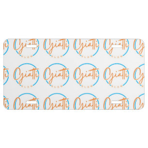 Giatti Glow License Plate