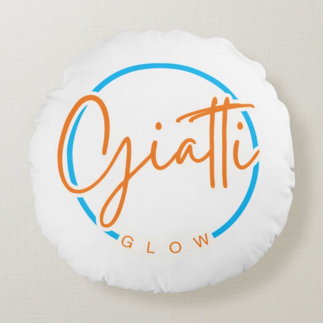 Giatti Glow  Round Pillow (Front)