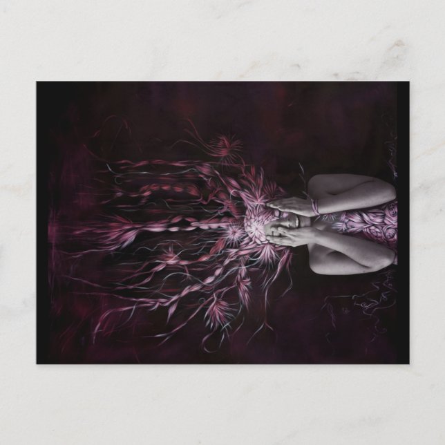 GIAWIL Pink Postcard (Front)