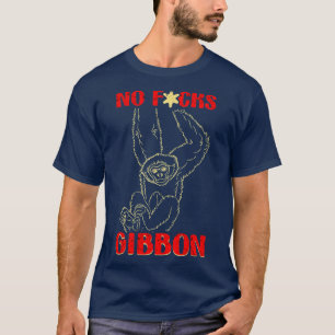 Gibbon Ape Monkey Funny  - 2  T-Shirt