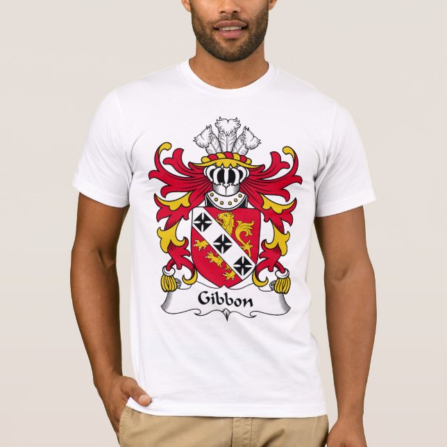 Gibbon Family Crest T-Shirt (Front)