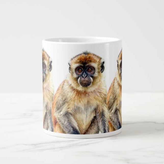 Gibbon Giant Coffee Mug (Front)