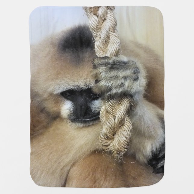 GIBBON RECEIVING BLANKET (Front)