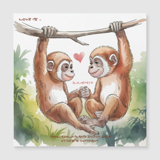 Gibbon Valentines (Front)