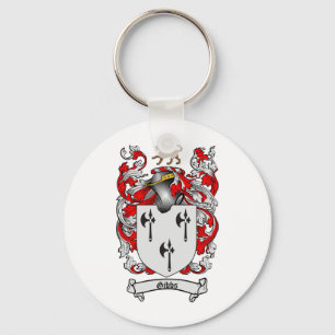 GIBBS FAMILY CREST - GIBBS COAT OF ARMS KEYCHAIN