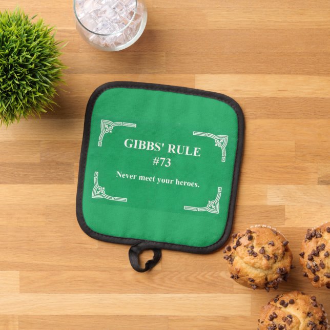 Gibbs' rule 73 pot holder (Top Down)