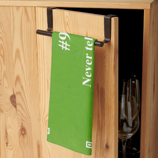 Gibbs' rule 99 kitchen towel (Thirds Fold)