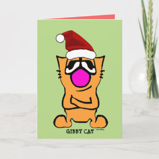 Gibby Cat, MEOWY CHRISTMAS funny greeting cards