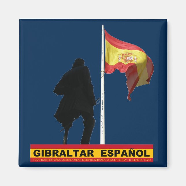 Gibraltar Español Magnet (Front)
