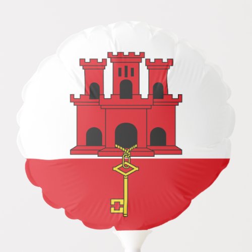Gibraltar Flag Balloon