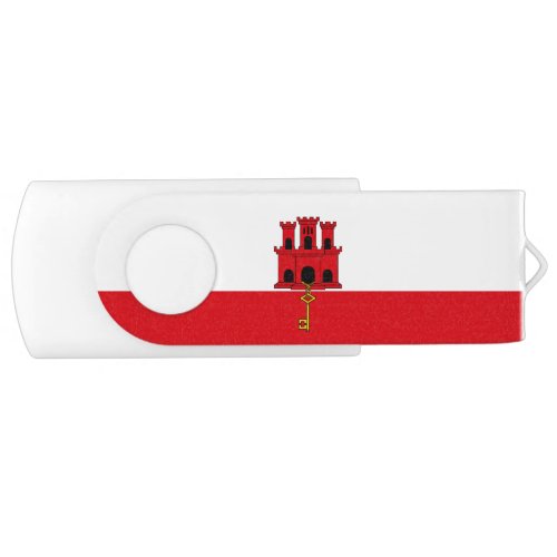 Gibraltar Flag Flash Drive