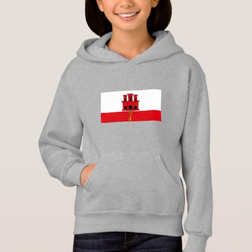 Gibraltar Flag Hoodie