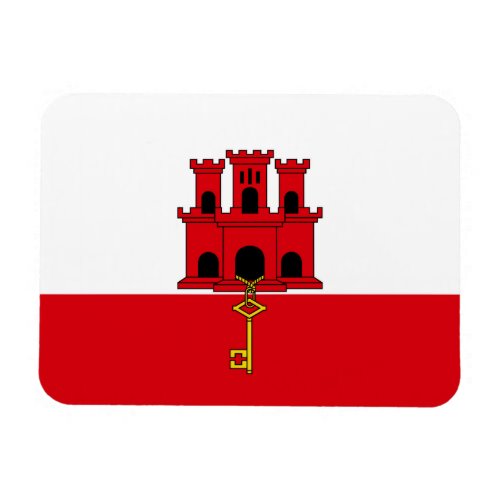 Gibraltar Flag Magnet