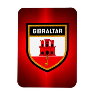 Gibraltar Flag Magnet