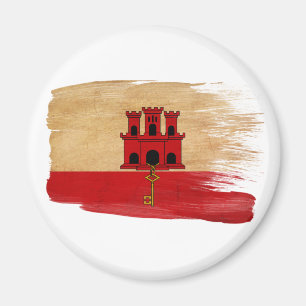 Gibraltar Flag Magnets