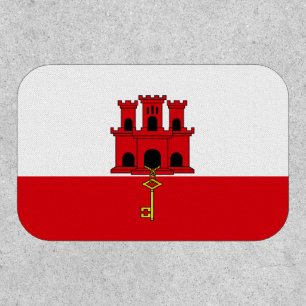Gibraltar Flag Patch