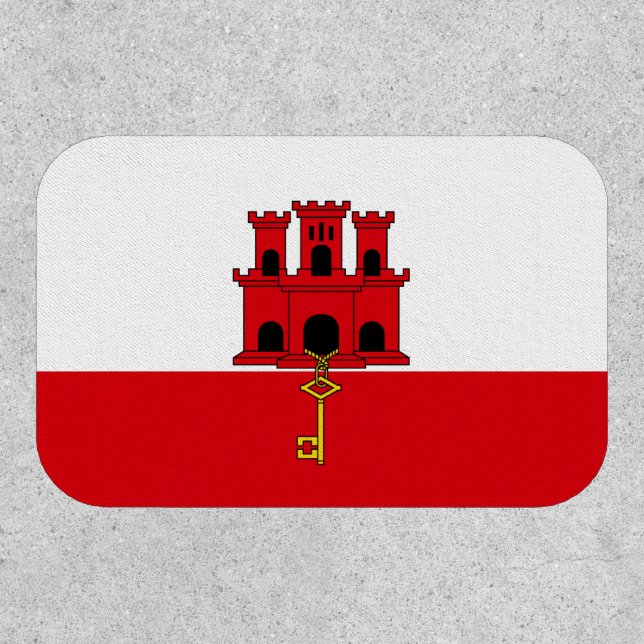 Gibraltar Flag Patch (Front)