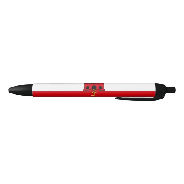 Gibraltar Flag Pen (Bottom)