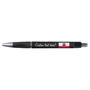 Gibraltar flag pen