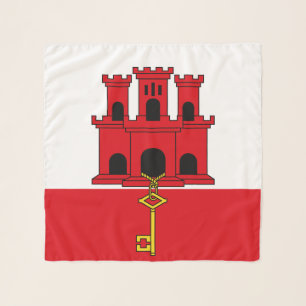 Gibraltar Flag Scarf