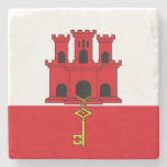 Gibraltar Flag Stone Coaster