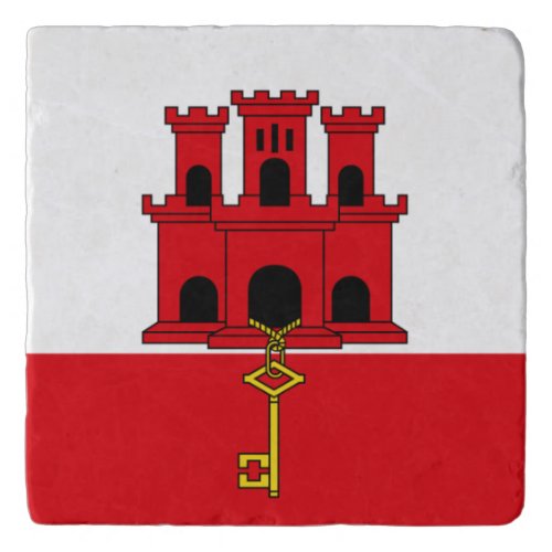 Gibraltar Flag Trivet