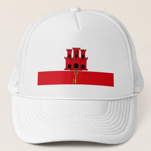 Gibraltar Flag Trucker Hat